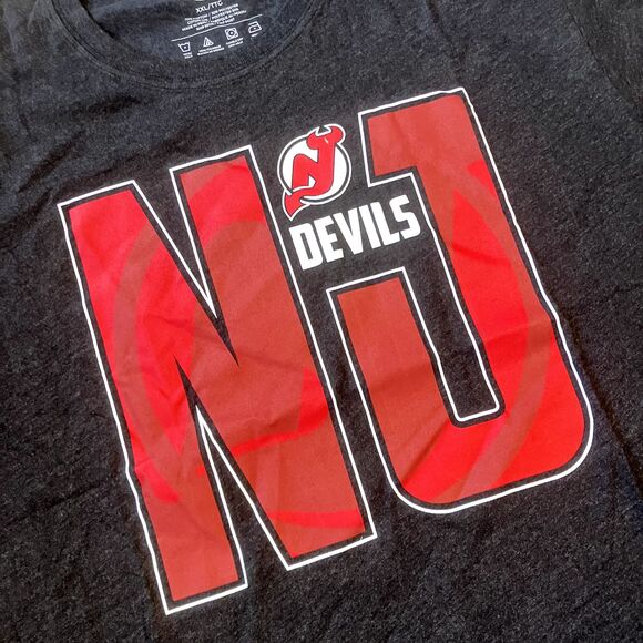 NWT '47 Mens New Jersey Devils T-Shirt Size XXL NHL Hockey Fan Tee Classic Logo - Picture 2 of 8